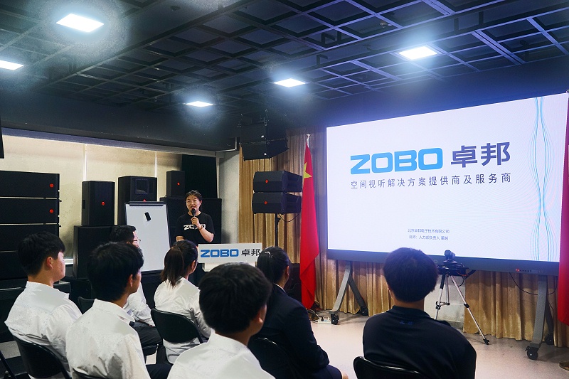 校企合作 走进职场 协同育人丨欢迎北京市经贸高级技术学校师生来北京高校职场体验基地——ZOBO麻豆影院91性欲参观学习