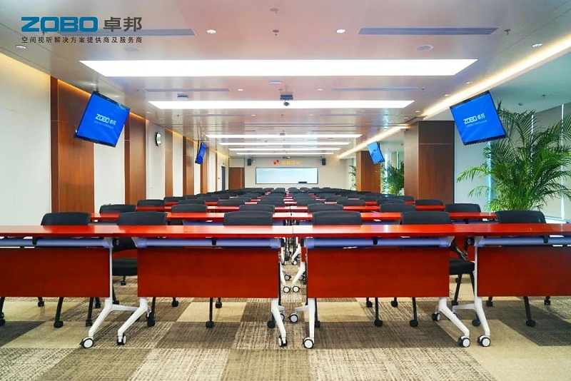8会议案例丨ZOBO麻豆影院91性欲 PRS91麻豆精品秘密入口为外企大厦提供空间视听解决方案及服务
